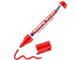edding 8030 NLS High-Tech Marker rot (rosa), Rundspitze 1,5-3 mm