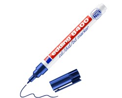 edding 8400 CD/DVD/BD Marker blau, Rundspitze 0,5-1 mm