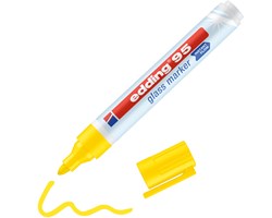 edding 95 Glasmarker gelb, Rundspitze 1,5-3mm