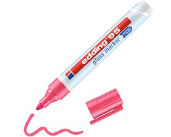 edding 95 Glasmarker pink, Rundspitze 1,5-3mm