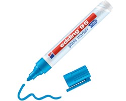 edding 95 Glasmarker hellblau, Rundspitze 1,5-3mm