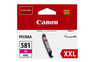 Canon CLI-581XXLM, Tintenpatrone, magenta, extra hohe Füllmenge, 11,7 ml, für ca. 750 Seiten