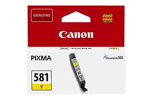 Canon CLI-581Y, Tintenpatrone, yellow, 5,6 ml, für ca. 260 Seiten