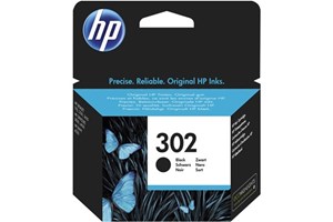 HP 302 Tintenpatrone, schwarz