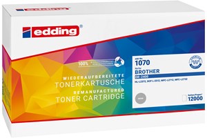 edding Trommeleinheit, für ca. 12000 Seiten, ersetzt Brother DR-2400