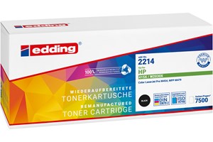 edding Toner, Schwarz, 7.500 Seiten, ersetzt HP 415X (W2030X)