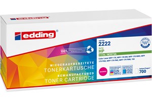 edding Tonerkassette, magenta, für ca. 700 Seiten, ersetzt HP 117A (W2073A)