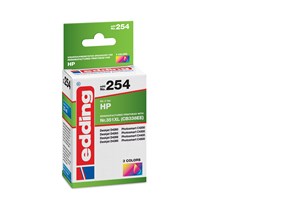 edding Tintenpatrone, dreifarbig, 22 ml, ersetzt HP 351XL