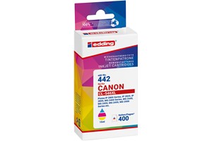 edding Tintenpatrone, dreifarbig, 15 ml, ersetzt Canon CL-546XL