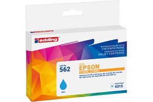 edding Tintenpatrone, Cyan, 38 ml, ersetzt Epson T78XXL (T7892)
