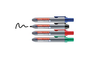 edding retract 12 Whiteboardmarker 4er Set sortiert, Rundspitze 1,5-3 mm (EAN 4004764938100)