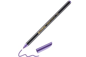 edding 1200 Fasermaler metallic violett metallic, Rundspitze 1-3 mm (EAN 4004764926251)
