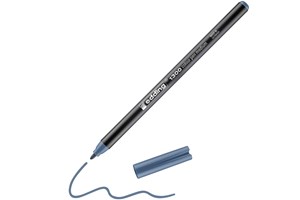 edding 1300 Fasermaler blaugrau, Rundspitze 2 mm (EAN 4004764289301)