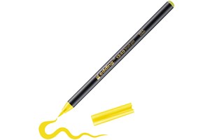 edding 1340 Pinselstift gelb, Pinselspitze 1-3 mm (EAN 4004764037360)