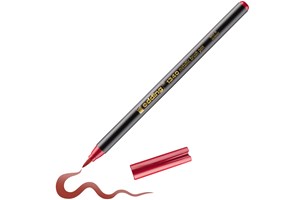 edding 1340 Pinselstift rot metallic, Pinselspitze 1-3 mm (EAN 4057305046345)