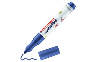 edding 14 FUNTASTICS Kinderfasermaler Blau, Rundspitze 3 mm (EAN 4004764931057)