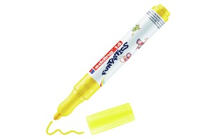 edding 14 FUNTASTICS Kinderfasermaler Gelb, Rundspitze 3 mm (EAN 4004764931071)