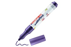 edding 14 FUNTASTICS Kinderfasermaler Violett, Rundspitze 3 mm (EAN 4004764931118)