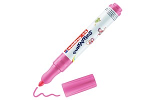 edding 14 FUNTASTICS Kinderfasermaler Rosa, Rundspitze 3 mm (EAN 4004764931101)