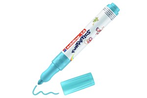 edding 14 FUNTASTICS Kinderfasermaler Hellblau, Rundspitze 3 mm (EAN 4004764931125)