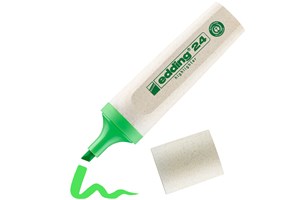 edding 24 EcoLine Textmarker hellgrün, Keilspitze 2-5 mm (EAN 4004764917693)