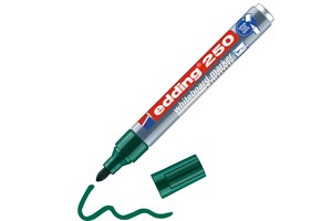 edding 250 Whiteboardmarker grün, Rundspitze 1,5-3 mm (EAN 4004764012947)
