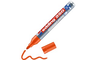 edding 250 Whiteboardmarker orange, Rundspitze 1,5-3 mm (EAN 4004764012961)