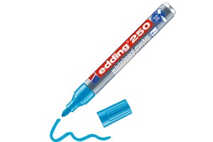 edding 250 Whiteboardmarker hellblau, Rundspitze 1,5-3 mm (EAN 4004764013005)
