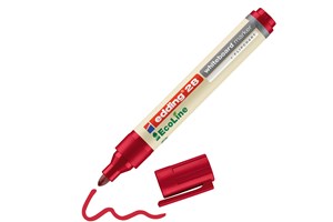 edding 28 EcoLine Whiteboardmarker rot, Rundspitze 1,5-3 mm (EAN 4004764918171)