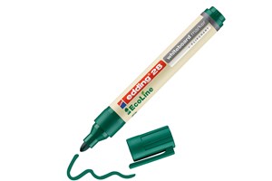 edding 28 EcoLine Whiteboardmarker Grün, Rundspitze 1,5-3 mm (EAN 4004764918232)