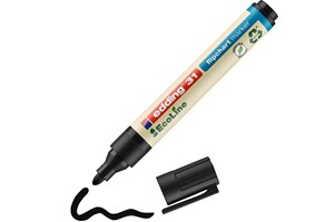 edding 31 EcoLine Flipchartmarker schwarz, Rundspitze 1,5-3 mm (EAN 4004764947041)