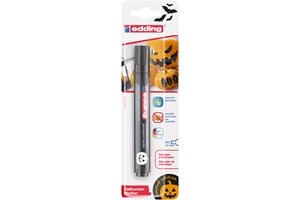 edding 3110 Halloween Marker schwarz Blister, Rundspitze 1,5-3 mm (EAN 4057305076113)