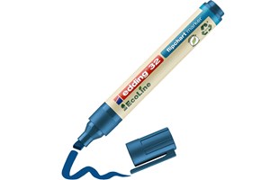 edding 32 EcoLine Flipchartmarker blau, Keilspitze 1-5 mm (EAN 4004764946983)