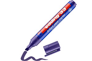 edding 33 Brilliant-Papiermarker violett, Keilspitze 1-5 mm (EAN 4004764064663)