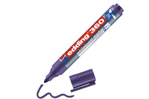 edding 360 Whiteboardmarker violett, Rundspitze 1,5-3 mm (EAN 4004764924677)
