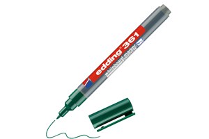 edding 361 Whiteboardmarker grün, Rundspitze 1 mm (EAN 4004764104598)