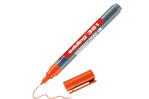 edding 361 Whiteboardmarker orange, Rundspitze 1 mm (EAN 4004764924936)