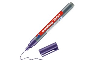 edding 361 Whiteboardmarker violett, Rundspitze 1 mm (EAN 4004764925056)