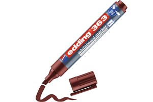 edding 363 Whiteboardmarker braun, Keilspitze 1-5 mm (EAN 4004764924769)