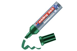 edding 365 Whiteboardmarker grün, Keilspitze 2-7 mm (EAN 4004764105410)