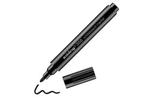 edding 366 Whiteboardmarker schwarz, Rundspitze 1 mm (EAN 4004764932139)