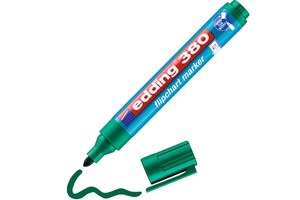 edding 380 Flipchartmarker grün, Rundspitze 1,5-3 mm (EAN 4004764013180)