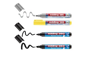 edding Flipchartmarker Set Highlight + Shading, 4 Stück (EAN 4004764986743)