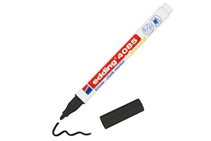 edding 4085 Kreidemarker schwarz, Rundspitze 1-2 mm (EAN 4057305034656)