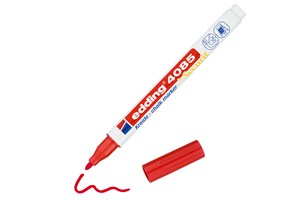 edding 4085 Kreidemarker rot, Rundspitze 1-2 mm (EAN 4057305036322)