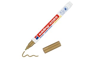edding 4085 Kreidemarker gold, Rundspitze 1-2 mm (EAN 4057305036391)