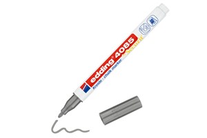 edding 4085 Kreidemarker Silber, Rundspitze 1-2 mm (EAN 4057305036421)