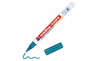 edding 4085 Kreidemarker blau-metallic, Rundspitze 1-2 mm (EAN 4057305036636)