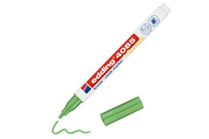 edding 4085 Kreidemarker grün-metallic, Rundspitze 1-2 mm (EAN 4057305036667)