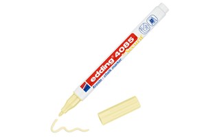 edding 4085 Kreidemarker pastellgelb, Rundspitze 1-2 mm (EAN 4057305036759)